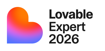 Lovable Expert 2026 badge